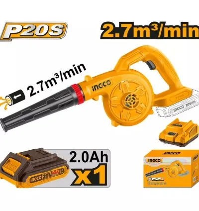 Ingco Lithium-Ion Cordless Blower CABLI200281