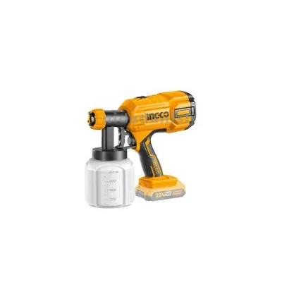 Ingco Lithium-Ion Spray Gun, 20V, 0.1-0.2Bar, 800ml CSGLI2001