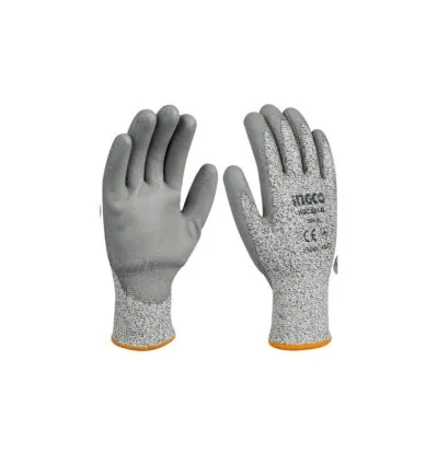 Ingco Cut Resistance Gloves XL with HPPE Shell HGCG02-XL