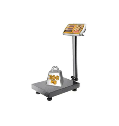 Ingco Rechargeable Digital Platform Scale 300kg with LED Display, 50g Graduation HESA33003