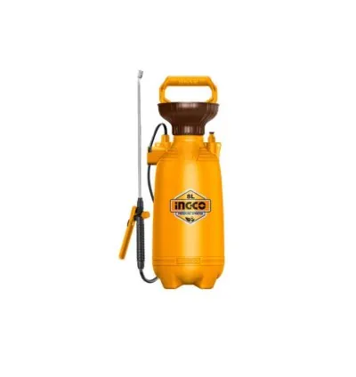 Ingco Hand Pressure Sprayer 8L with ON/OFF Trigger & Trigger Lock HSPP30802