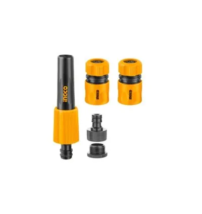 Ingco 5pcs Twist Nozzle Set, Plastic Hose HHCS05122