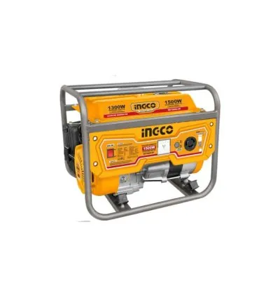 Ingco Gasoline Generator 1.2kW with 4 Stroke Air Cooled Engine, 5.5L Tank GE15005