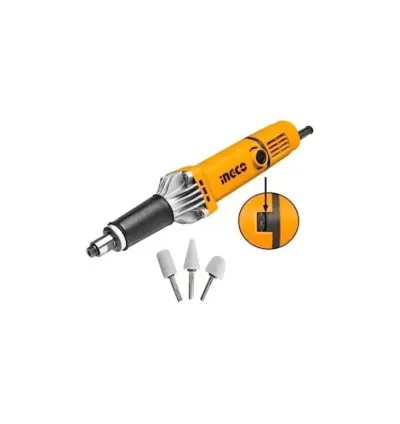 Ingco Die Grinder 550W With 1 Set Extra Carbon Brushes, 3pcs Mounted Points PDG5501