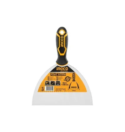 Ingco Putty Trowel Stainless Steel 150mm/6'' HPUT08150