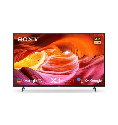 Sony Bravia 65" LED 4K Ultra HD Smart Google TV with Alexa Compatibility, 4K X1-Reality PRO, ChromeCast, Bass Reflex Speaker, Black KD-65X75K