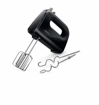 Philips Hand Mixer 300W 5 Speeds 2 Attachments HR3705