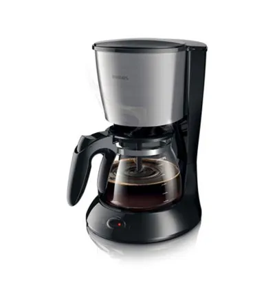 Philips Coffee Maker 1000W 1.2L Glass Jug 7 Cups No Filter HD7462