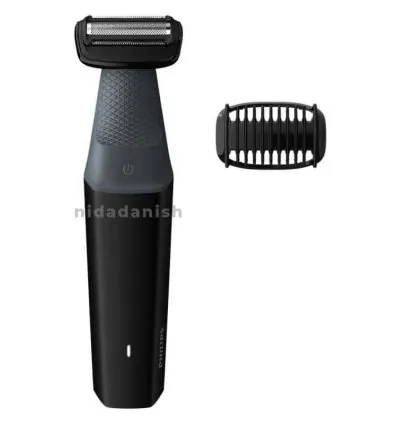 Philips Electric Body Shaver 3 Combs Cordless, Rechargeable, Wet & Dry BG3010