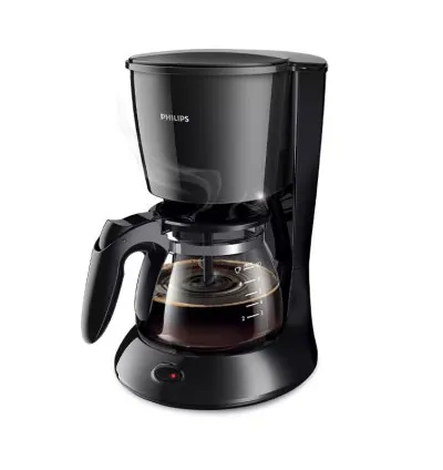 Philips Coffee Maker 750W 1.2L Glass Jug 7 Cups No Filter HD7432