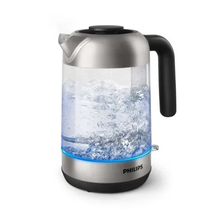 Philips Kettle 1.7L Cordless 2200W Glass Body HD9339