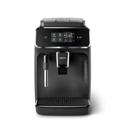 Philips Expresso Coffee Machine 1500W 1.8L Water Tank, Fully Automatic Espresso with Milk Frother. Dual Beverages options. Touch Display EP2220