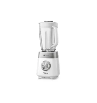 Philips Blender 2L with Max 1.5 L Capacity Jar 800W, Multi Speed Setting + Pulse, with Ice Crush Function 6 Star Serrated Steel Blade HR2224/00