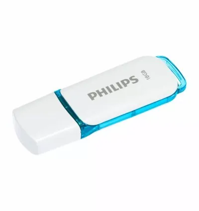 PHILIPS 16GB Flash Drive, Snow Edition USB 2.0