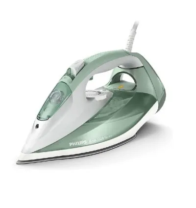 Philips Steam Iron HV 2600W 300ml , 220g Steam Boost, Quick Calc Release and SteamGlide Plus Soleplate, 7000 Series Green DST7012