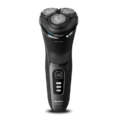 Philips Electric Cordless Shaver, 5D Pivot & Flex Heads, PowerCut Blades, Anti-Corrosion Shaving System, Shave Wet & Dry 3000X Series Grey S3244