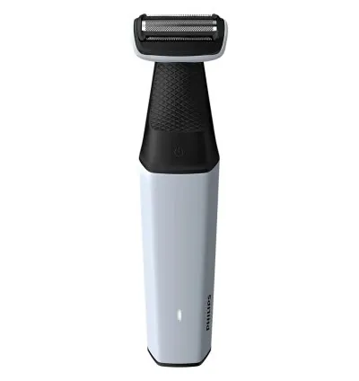 Philips Cordless Bodygroom & Intimate Areas Trimmer, Clinically Tested for Sensitive Skin, 40 min Runtime, Bi-directional Trimmer and 3mm Comb Series 3000 BG3007