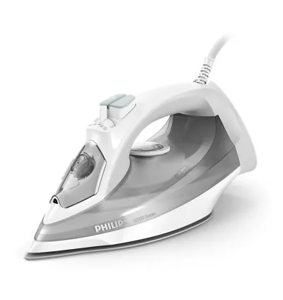 Philips Steam Iron 5000 Series 2400W with Steam Boost, SteamGlide Plus Soleplate, 320ml Tank DST5010