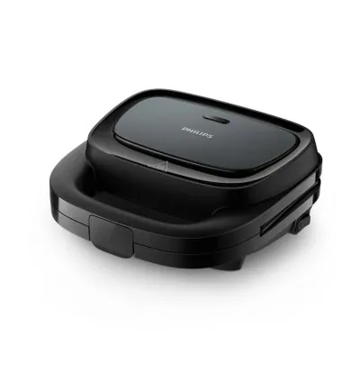 Philips Sandwich Panini Maker 3000 Series 750W with Nonstick Grill Plates, On/Off Switch HD2330/90