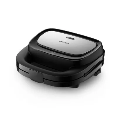 Philips 3in1 Sandwich, Panini & Waffle Maker 5000 Series 750W with Removable Nonstick Plates HD2350/80