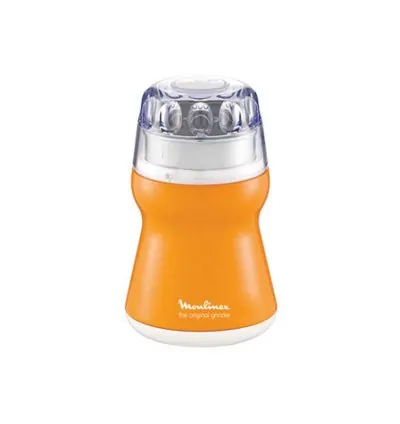 Moulinex Coffee Grinder Orange 180W 50gm No Filter AR110O27