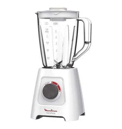 Moulinex Blender 600W Facilic Liquidizer 1.5Lwith Grinder LM422127