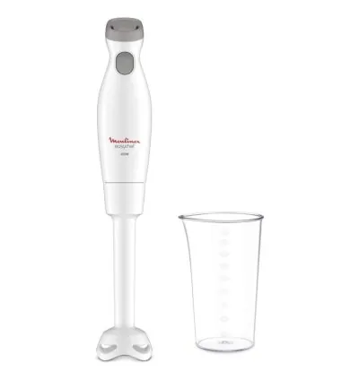 Moulinex Hand Blender Easy Chef with Beaker 450W Plastic Shaft DD45A127