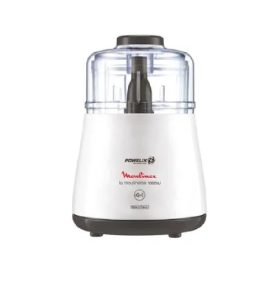 Moulinex Multi Moulinette Chopper 1000W, Powelix Blade Technology, 6 in 1 Functions Blade for Blending, Mixing and Chopping, Easy 1-2-3 Start Up, Ultra Powerful Motor, DPA144