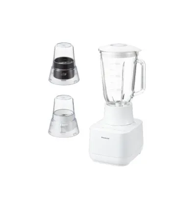 Panasonic Glass Jug Blender 700W for Ice Crushing, Juice, Smoothies & Meals MX-MG5321WTN