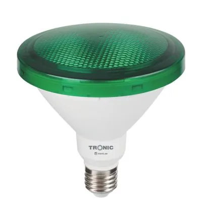 Tronic 15W PAR38 Green LED Bulb