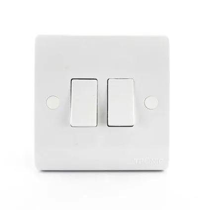 Tronic 2 Gang 2 Way Switch Standard