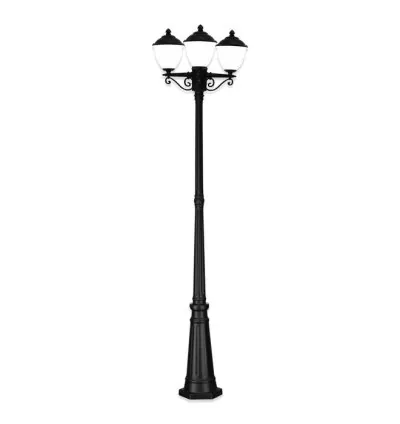 Tronic 3 Headed 2 Metres Pole Light