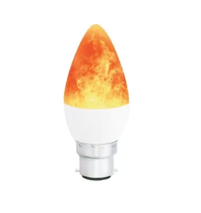 Tronic 4 Watts Candle Flame LED B22 (Pin) Bulb