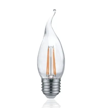 Tronic 4 Watts Filament Candle Tail LED E27 (Screw) Bulb