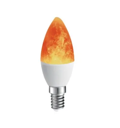 Tronic 4 Watts Flame Candle LED E14 (Pin) Bulb