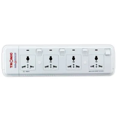 Tronic 4 Way Extension With 10 Meter Cable