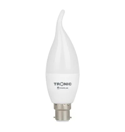 Tronic 5 Watts Candle Tail LED Daylight B22 (Pin) Bulb