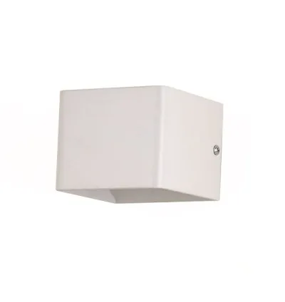 Tronic 5 Watts White Square Directional Wall Light