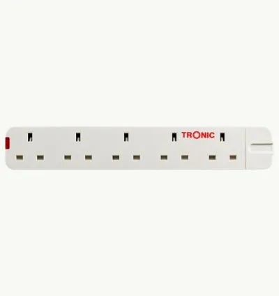 Tronic 5 Way Extension Socket