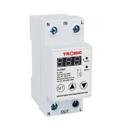 Tronic Adjustable Voltage Protector 63A