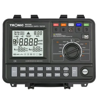 Tronic Advanced Earth Resistance Tester MS2308
