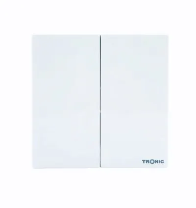 Tronic Big Button 2 Gang 2 Way Switch