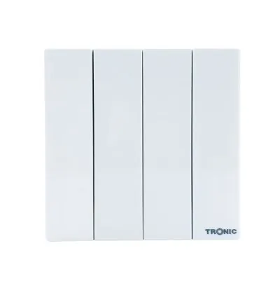 Tronic Big Button Switch 4 Gang 2 Way