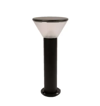 Tronic Black Cone-Shaped Garden Bollard