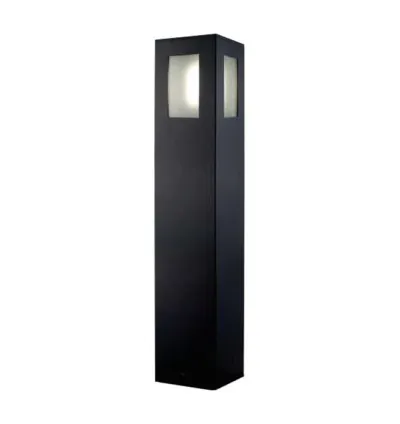 Tronic Black Garden Bollard