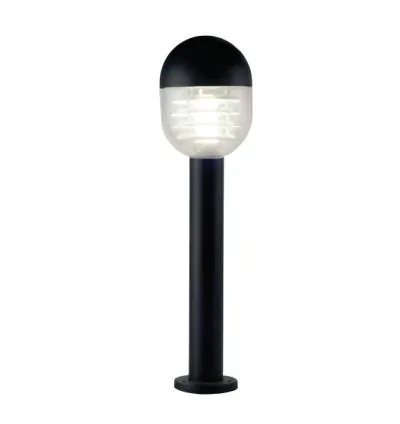 Tronic Black Garden Bollard