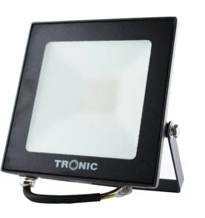 Tronic Black LED Floodlight 30Watts