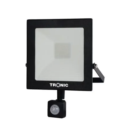 Tronic Black LED Motion Sensor Floodlight 50 Watts