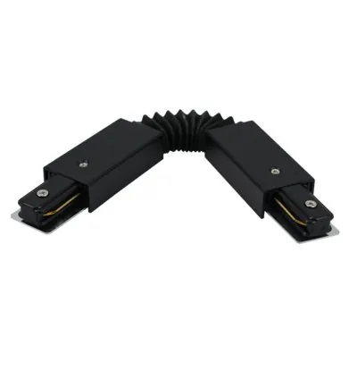 Tronic Black Tracklight Connector with 2 Wires