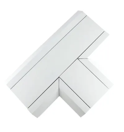 Tronic Compartment 'T' Trunking PVC Connector 170mmx50mm